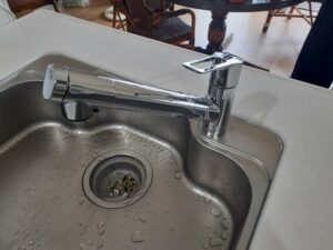 福岡キッチン取付け隊　カートリッジそのままで浄水栓の交換　施工後